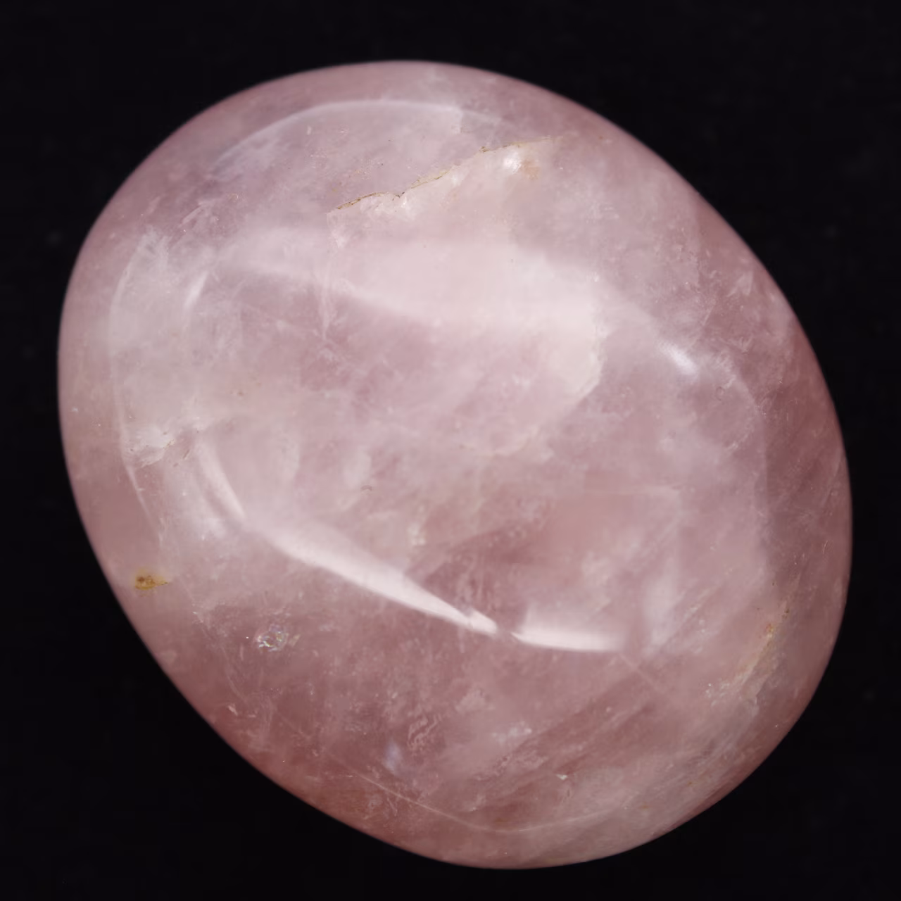 Galet en quartz rose