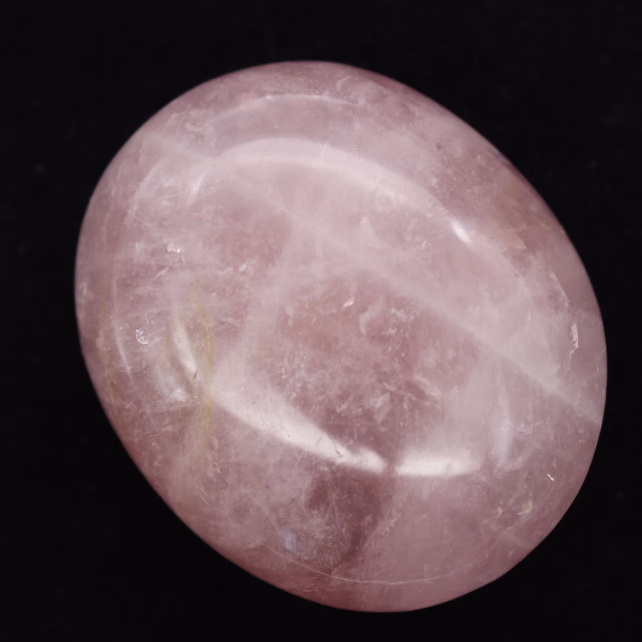 Galet en quartz rose