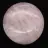 Galet en quartz rose
