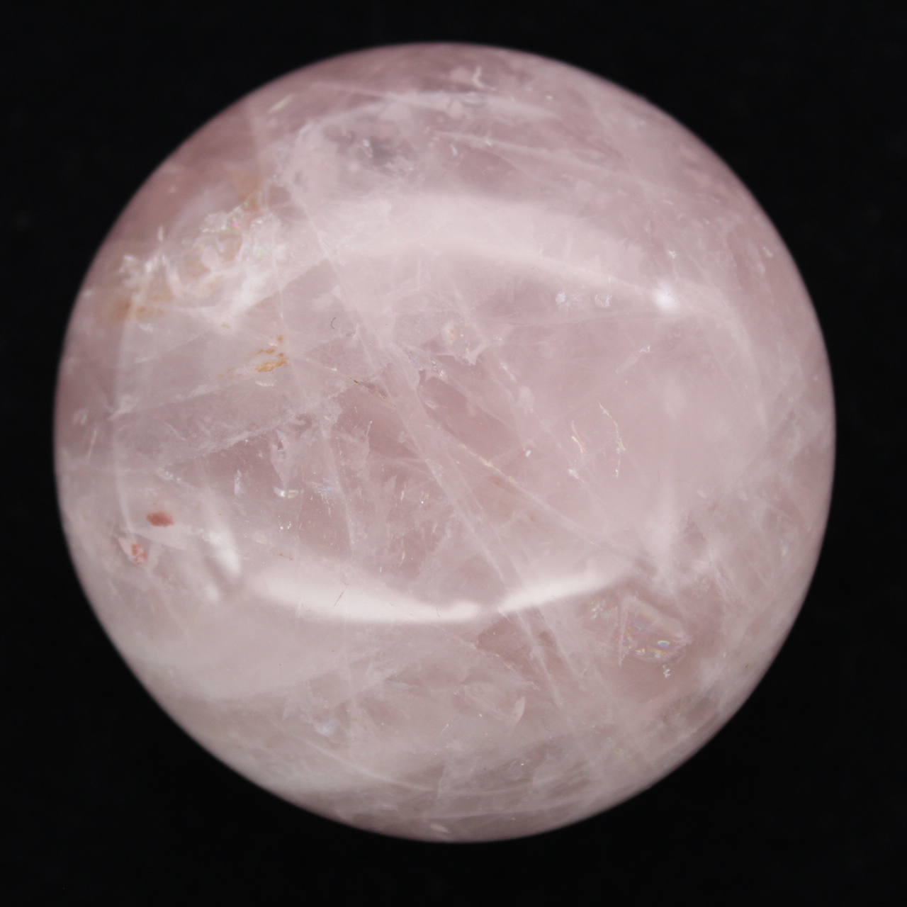 Galet en quartz rose