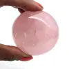 Galet en quartz rose - 1