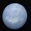 Galet en calcite bleue - 2