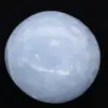 Galet en calcite bleue - 0