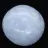 Galet en calcite bleue