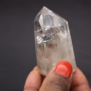 Cristal de roche avec inclusion