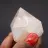 Prisme de quartz avec inclusion