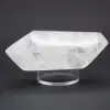Prisme de cristal de roche biterminé - 3