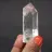 Quartz prisme à inclusion de chlorite