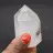 Prisme de quartz avec inclusion