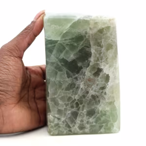 Heptaèdre en Fluorite verte