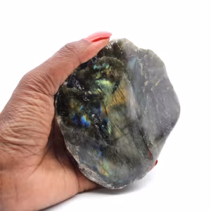 Labradorite mi-brute ornementale