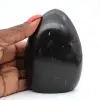 Pierre polie en tourmaline noire - 0
