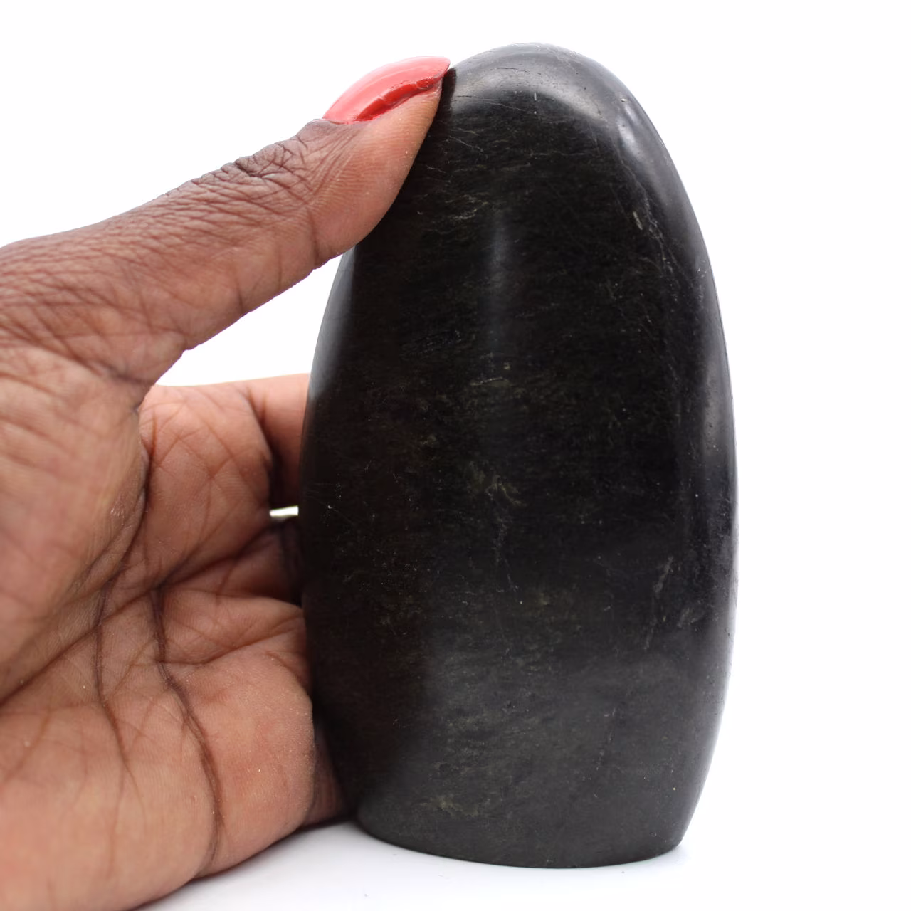 Pierre polie en diopside