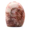 Roche polie en quartz rouge - 7