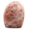 Pierre de quartz rouge polie - 4