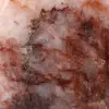 Pierre de quartz rouge polie - 6