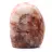 Pierre de quartz rouge polie