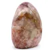 Pierre de quartz rouge polie - 4