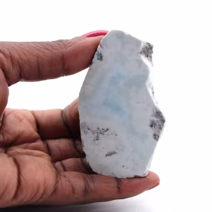 Plaque larimar semi-poli