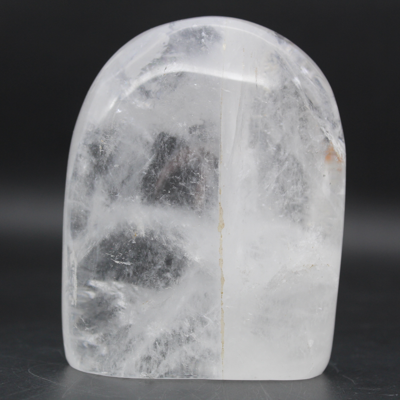 Cristal de roche polie