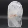 Pierre de cristal de roche polie polie - 0