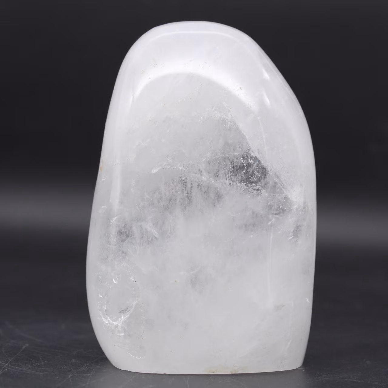 Cristal de roche polie de madagascar