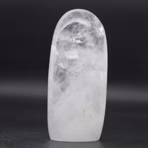 Cristal de roche polie de décoration