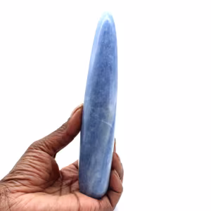 Bâton en calcite bleue