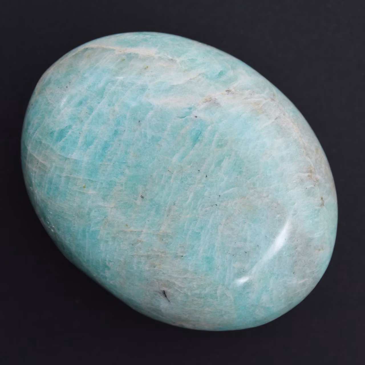 Galet en amazonite