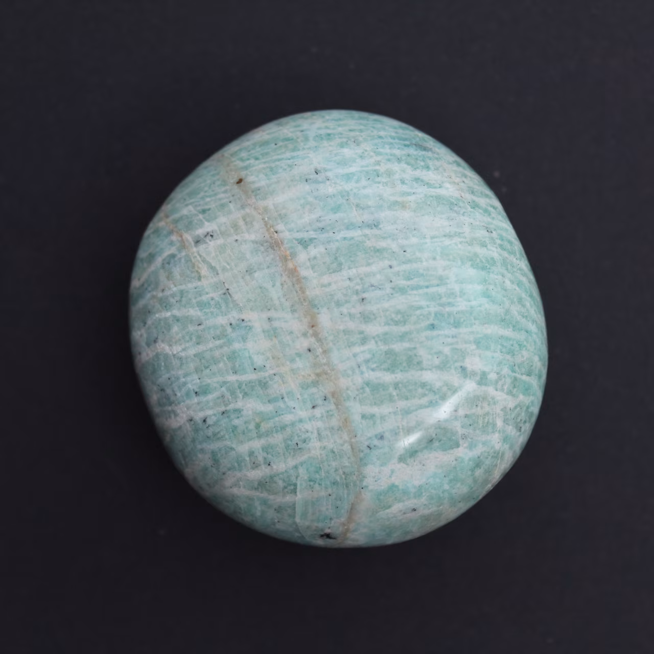 Galet en amazonite