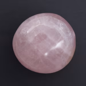 Galet en quartz rose