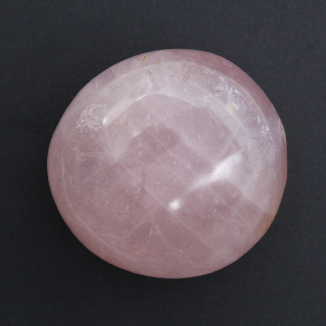 Galet en quartz rose