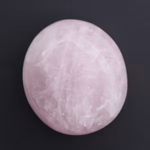 Galet en quartz rose