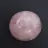 Galet en quartz rose