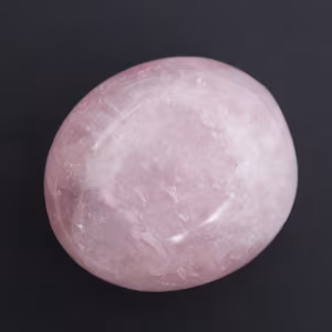 Galet en quartz rose