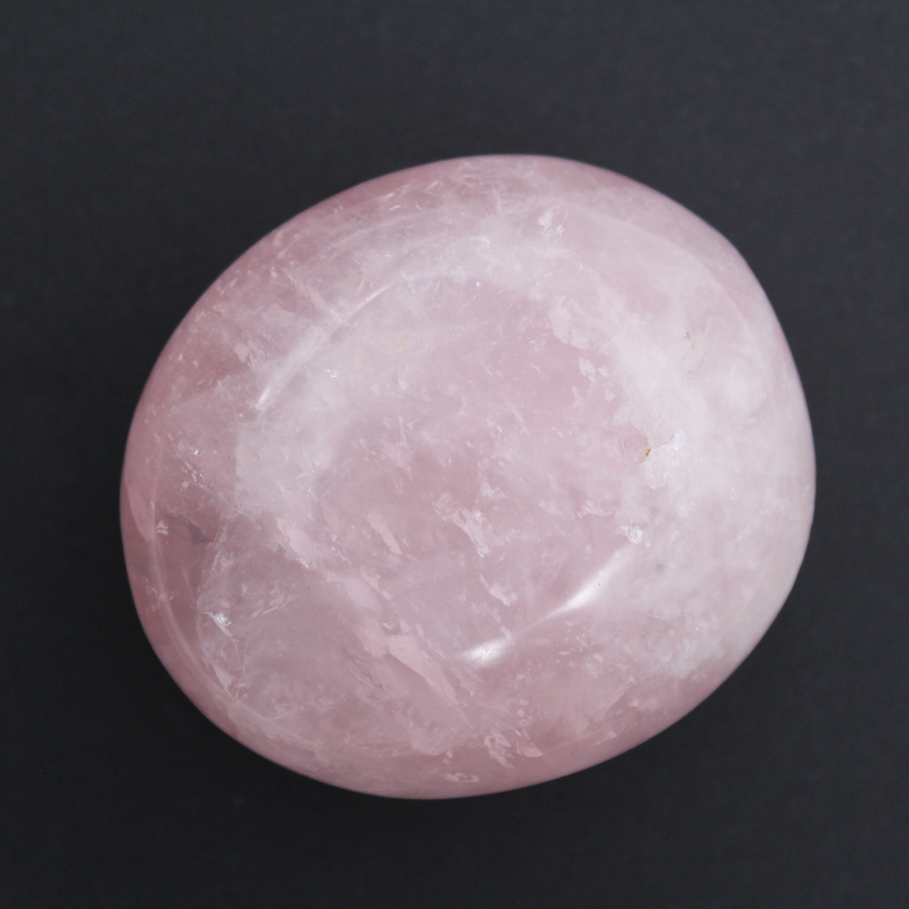 Galet en quartz rose