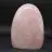 Quartz  rose polie
