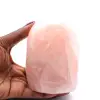 Quartz rose décorative - 5