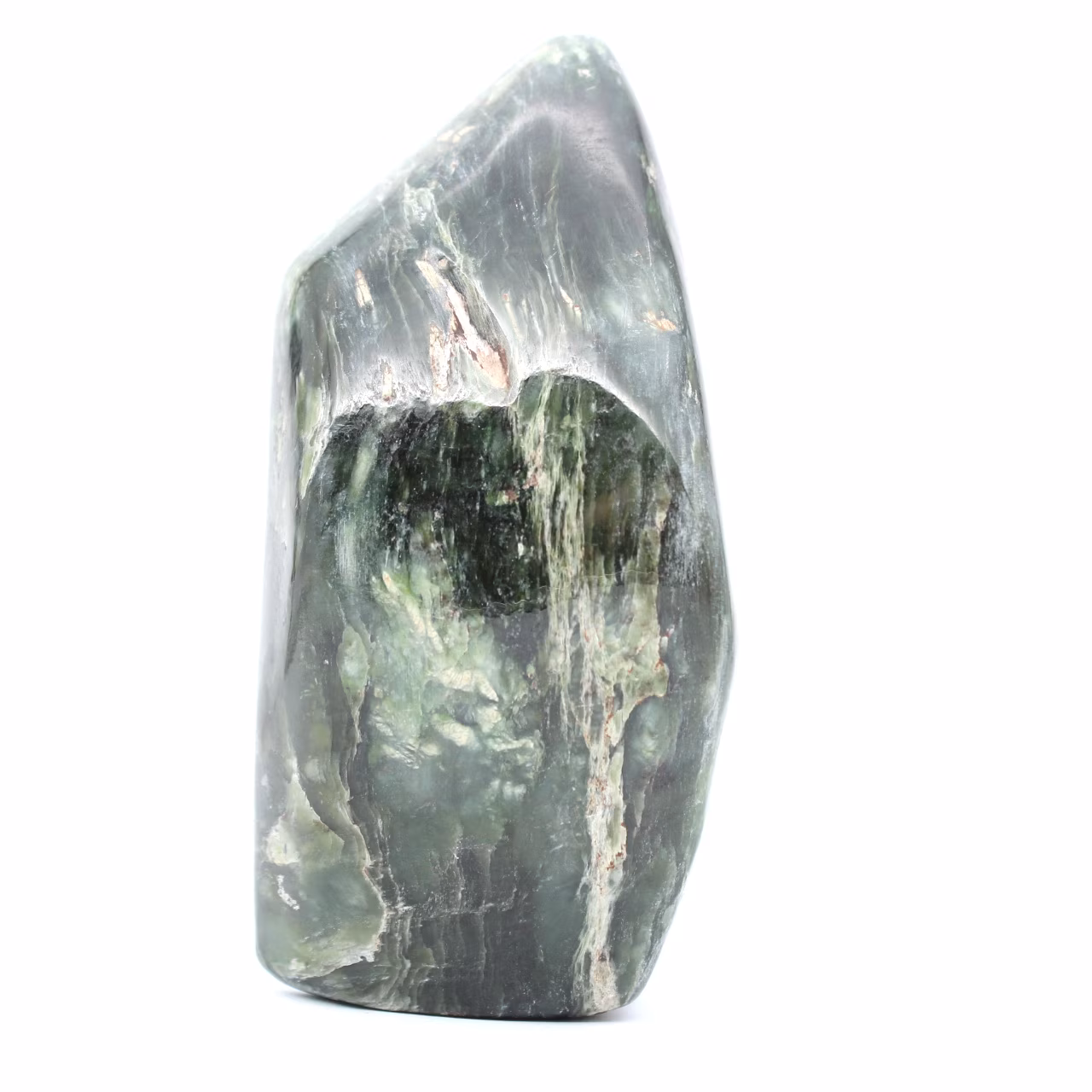 Jade néphrite pierre polie
