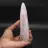 Bâton de massage en quartz rose