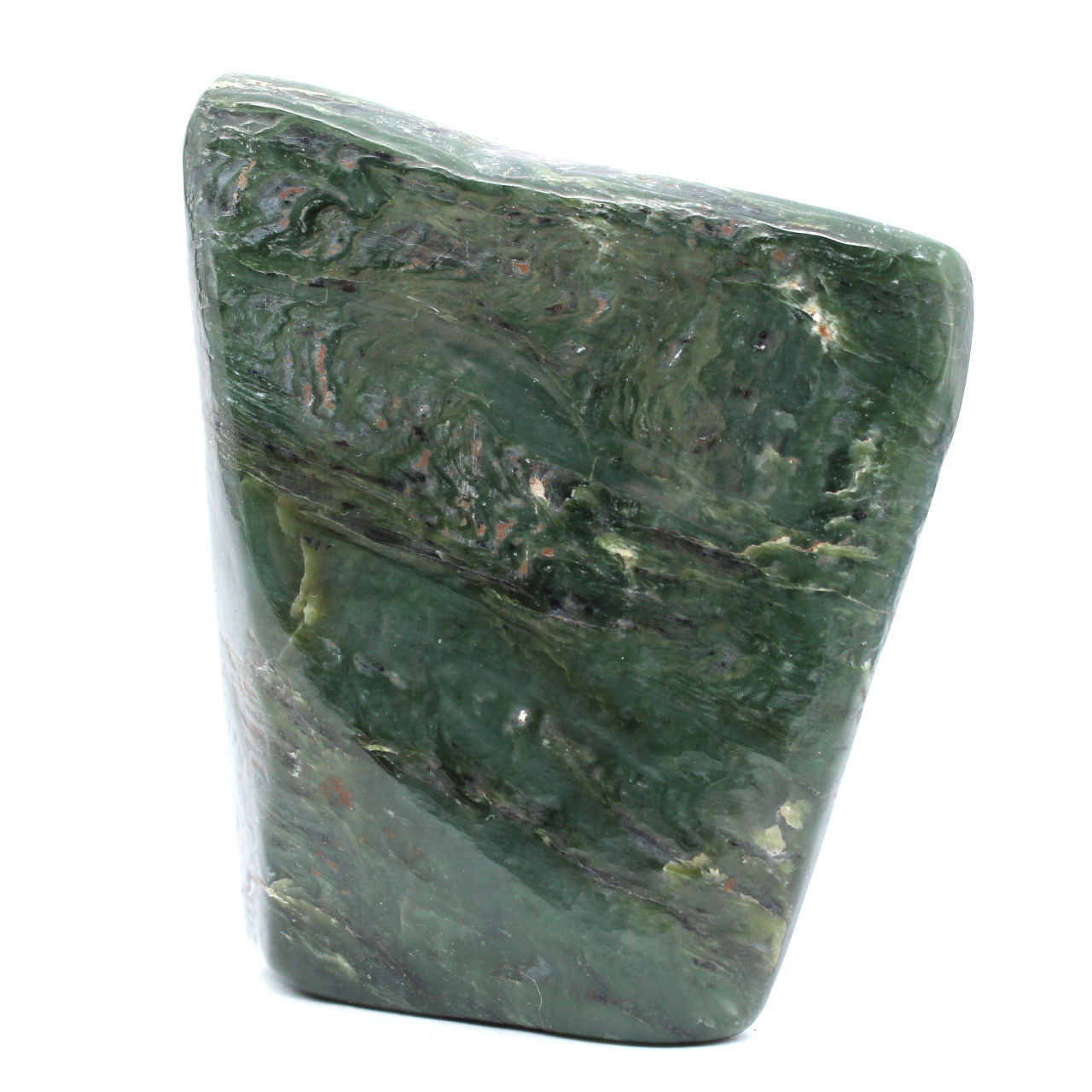 Jade néphrite polie