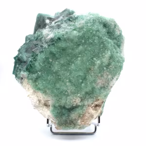 Cubes de fluorite verte sur gangue