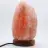 Bloc lampe de sel rose