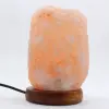 Bloc lampe USB de sel rose - 0