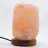 Bloc lampe USB de sel rose
