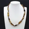 Collier en œil de tigre  - 0