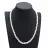 Collier en quartz rose