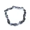 Bracelet obsidienne neige - 0