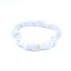 Bracelet calcédoine bleue - 0