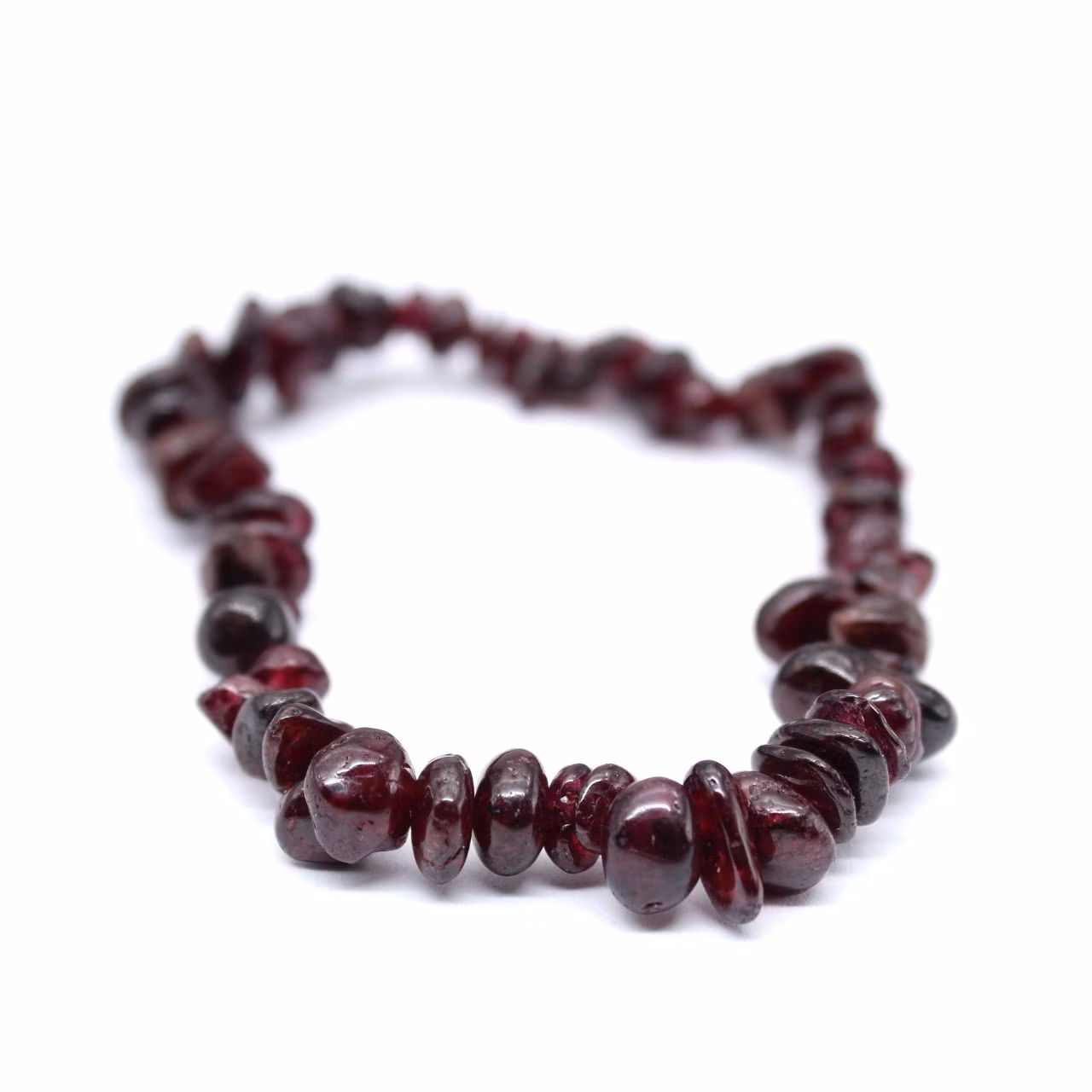 Bracelet en grenat almandin